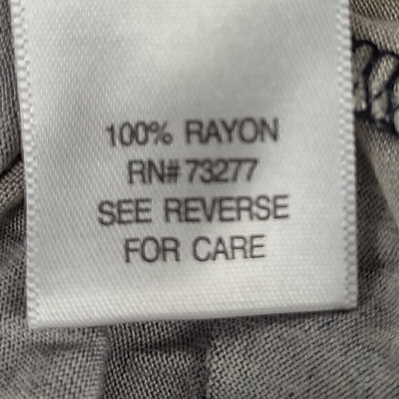 Simply Vera Womens Ivory Blue Floral Long Sleeve Casual Knit Top Size Large - Picture 10 of 11